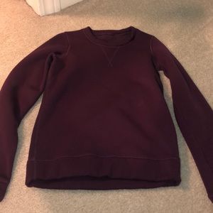 Lululemon Maroon Sweatshirt